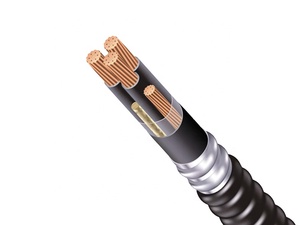 Câbles à conducteurs en cuivre toronnés <span class=keywords><strong>Teck</strong></span> 90 homologués CUL avec blindage en aluminium 600V-5000V 8AWG-1000 Kcmil - Product Image 3