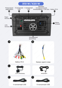 MEKEDE <span class=keywords><strong>RU</strong></span> STOCK X10 X20 Autoradio Android 4+64G 8 cœurs 4G avec écran IPS 1280*720 pour Toyota, Hyundai, VW universels - Product Image 5