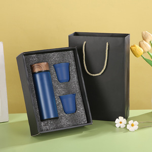 IStapromo Gifts Wholesale Luxury Stainless Steel Flask Thermos <b>Cup</b> Gift Set Corporate Business Christmas Promotional Items - Product Image 3