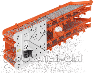 آلة غربلة اهتزازية دائرية محمولة عالية الكفاءة لاستخراج الذهب بأربعة طوابق مائلة لاستعادة الحجارة والرمل - Product Image 2