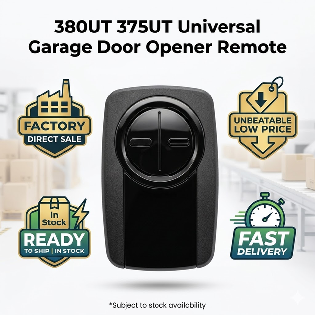 Universal 380UT 375UT Gate Opener Replace for 380UT Security+ 2.0 Garage Door Remote Control