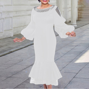 Abiti Midi e Maxi Estivi di Alta Qualità <span class=keywords><strong>per</strong></span> <span class=keywords><strong>Donne</strong></span>, Eleganti Vestiti <span class=keywords><strong>Casual</strong></span> alla Moda, <span class=keywords><strong>Abbigliamento</strong></span> Femminile Taglie Forti - Product Image 3
