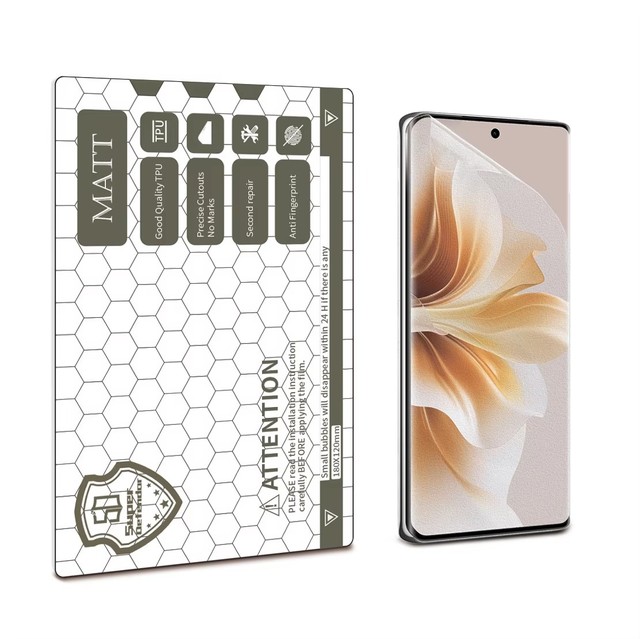 0.13*120*180Mm Anti-Shock Anti-Scratch 3D Hydrogel Self-Healing TPU Matte Screen Protector Sheet for All Mobile Phone