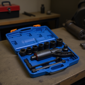 ชุดประแจขันน็อตล้อ 7 ชิ้น พร้อมปลั๊กและซ็อกเก็ต ชุดเครื่องมือช่วยประหยัดแรงงาน รุ่น D0100HA7X ประแจแรงบิดช่วยประหยัดแรงงานสำหรับน็อตล้อ - Product Image 4