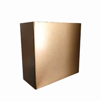 Caja de Papel Magnética Dorada Plegable de Lujo Personalizada para Vestidos de Novia, con Grabado, Laminación Brillante/Mate, Recubrimiento UV, Reciclable, Impresión a 4 Colores