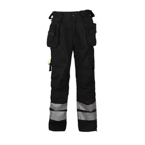 Vente en gros Pantalon ignifuge à poches multiples Fr Pantalon de mécanicien cargo Pantalon de chantier