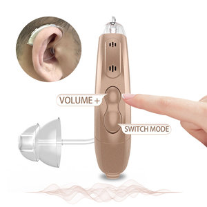 Amplificateur <span class=keywords><strong>auditif</strong></span> numérique à batterie E-316 avec réglage du volume à <span class=keywords><strong>3</strong></span> niveaux Récepteur de son clair dans l'aide auditive du canal pour les personnes âgées - Product Image 2
