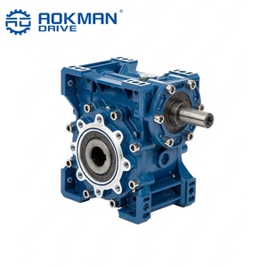 High Torque Industrial Power Transmission Gearbox Cast Iron RV Series Worm Gearbox for Conveyor