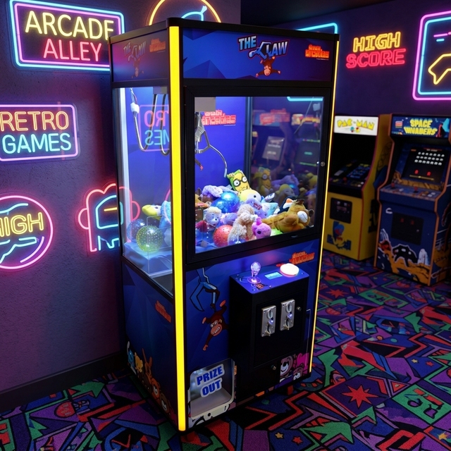Commercial Coin Operated Claw Crane Machine Arcade Prize Machine Plush Toy Grabber for Shopping Mall Family Entertainment Center