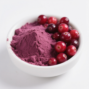 Großhandel gefrier getrocknetes Cranberry-Saft pulver UV-getestetes, lösungsmittel extrahierter Himbeer extrakt in Lebensmittel qualität - Product Image 1