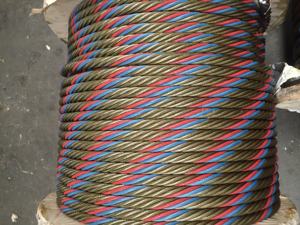 Cable de Acero Galvanizado de 6X25Fi+FC, un Solo Hilo, Azul, Acero para Conformado en Frío, Estándar AiSi, Certificado ISO - Product Image 3