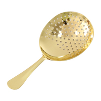 RTS Style populaire en acier inoxydable 304 Barware Julep passoire miroir barre outils filtre cuillère barre accessoires barre passoire