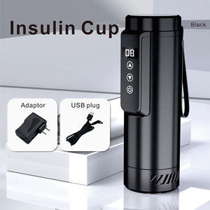 Enfriador de <span class=keywords><strong>insulina</strong></span> negro, botella de viaje, taza, Enfriador de <span class=keywords><strong>insulina</strong></span>, máquina enfriadora para pluma de inyección, bolígrafos de <span class=keywords><strong>insulina</strong></span>, soporte enfriador - Product Image 2