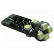 หลอดไฟ LED T10 8SMD 3528 สำหรับเปลี่ยนไฟภายในรถยนต์ - Product Image 3