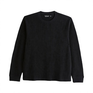 Stylish Men's <b>Long</b> Sleeve Knitted <b>T</b>-<b>Shirt</b> Solid Pattern Comfortable 100% Cotton Formal Slim <b>Fit</b> Breathable Vacation Wear OEM - Product Image 6