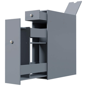 Armoire de salle de bain DB Side Storage Étagères de salle de bain pratiques - Product Image 2