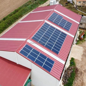 Paneles Solares Monofaciales de Doble Vidrio de Alta Eficiencia 800w IP67 Resistentes a la Intemperie para Techos de Edificios Comerciales - Product Image 1