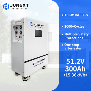 Sistema de Almacenamiento de Energía Doméstico de Alta Capacidad, Batería Apilable de 51.2V 300Ah para Energía Solar y Energía de Respaldo - Product Image 4