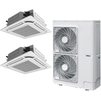 Climatiseur Multi-zones 35000 BTU, Système Pompe à Chaleur Sans Conduit Inverter, Gree U-match Multi Split