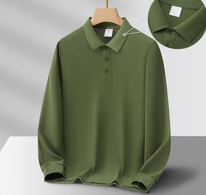 Customized 100% Cotton for Polo T-<strong>Shirt</strong> with Logo Embroidery Anti-Wrinkle Golf <strong>Shirts</strong> with Sleeve Design - Product Image 1