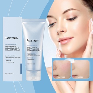 Nhà Máy Bán buôn hữu cơ tự nhiên axit salicylic Aloe Vera làm sạch sâu lỗ chân lông làm dịu da giữ ẩm Sữa rửa mặt - Product Image 6