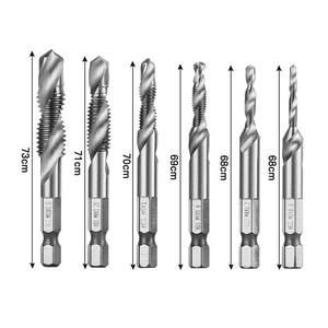 Сверло сверлильное титановое сверло Royal Sino 3 в 1 из быстрорежущей стали, 6 шт. - Product Image 3