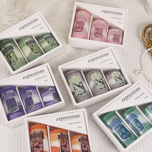 Velas Aromáticas Cilíndricas <span class=keywords><strong>de</strong></span> Colores Clásicas y Sencillas al por Mayor <span class=keywords><strong>para</strong></span> Uso Doméstico, Juego <span class=keywords><strong>de</strong></span> Velas <span class=keywords><strong>de</strong></span> Cera <span class=keywords><strong>de</strong></span> Barra Larga sin Humo <span class=keywords><strong>para</strong></span> Bodas Románticas - Product Image 1