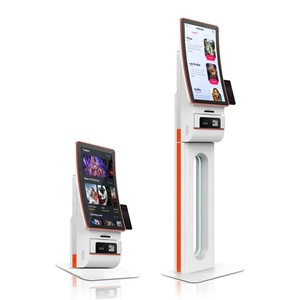 Kiosk Stand <b>Printer</b> <b>Scanner</b> POS Camera Capacitive Self Service Ordering Payment Floor Standing Checkout Kiosk - Product Image 1