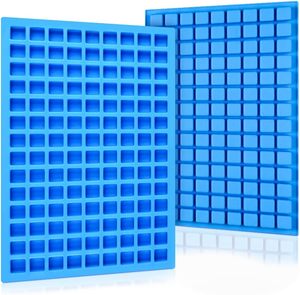 126 cavités petit <span class=keywords><strong>moule</strong></span> carré en silicone gouttes de chocolat <span class=keywords><strong>moule</strong></span> chien friandises casserole/moules à bonbons gommeux pour ganache gelée caramels biscuits - Product Image 1