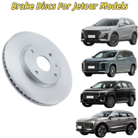 Disques de frein durables, rotors de frein, plaquettes de frein, garnitures de frein, pièces du système de freinage pour Jetour Dashing & Traveller T2