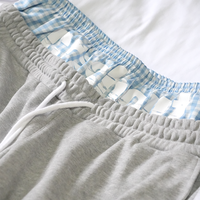 Pantalon de Jogging Évasé Décontracté à Jambes Larges, Coupe Ample et Surdimensionnée, Double Taille Personnalisable