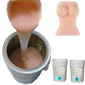 Silicone 0 Shore A RTV Silicone dùng làm búp bê tình dục cho nam giới, búp bê người lớn chân thực, chất liệu cao su <span class=keywords><strong>silicon</strong></span> lỏng - Product Image 1