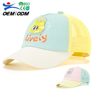Casquette de baseball ajustable personnalisée avec logo pour la vente en gros – Tendance, été, sports de plein air, pêche, cyclisme décontracté pour enfants - Product Image 1