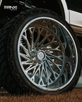 Jantes forgées FANXI 22, 24, 26 pouces pour camion, 26x12, 26x14, 26x16, 24x12, 24x14, 6/8 trous, 6x5.5, 5x5.5, 8x6.5, 8x180 pour Chevrolet 1500, 2500, 3500