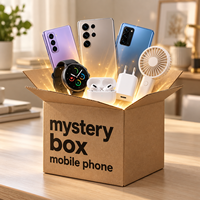 Coffret Mystère Téléphone Portable 5G, Montre Connectée, Carte SIM pour Hommes, Écouteurs sans Fil, Produits Mixtes, Vente en Gros, Coffret Cadeau