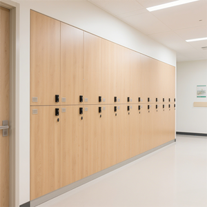 Nuevo Armario de Almacenamiento Exterior Moderno, Impermeable, Ecológico, Resistente al Fuego, de Madera, en Forma de Z, de 12 mm de Grosor, para Apartamentos, con 5 Años de Garantía - Product Image 5
