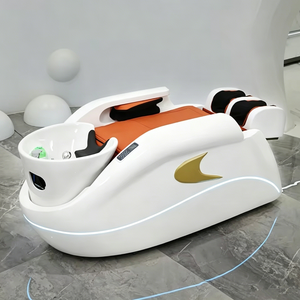 4d Full Body Electric Massage Luxury Hair Washing Head Spa Shampoo Bed With Heating - Product Image 5