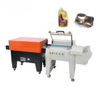 Machine d'emballage sous film rétractable automatique BS-G4525+4020F pour livres, petites boîtes, films plastiques POF, aliments et boissons