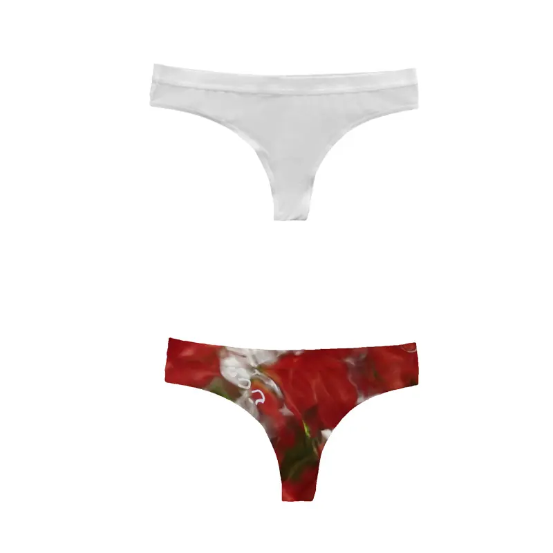 2023 Sexy Micro Bikini Custom Women Boxers Blank Ladies Thongs Underwear