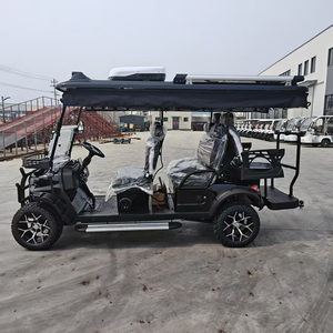 รถกอล์ฟพลังงานแสงอาทิตย์ HKBG รุ่นขายดี คุณภาพสูง 5-6 ที่นั่ง ความเร็ว 30-50 กม./ชม. ระยะทางวิ่ง 70-90 กม. - Product Image 3
