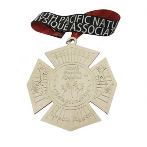 Medallas Deportivas de Oro Personalizadas para Maratón y Triatlón, Estilo Antiguo, con Logotipo Personalizado - Product Image 3