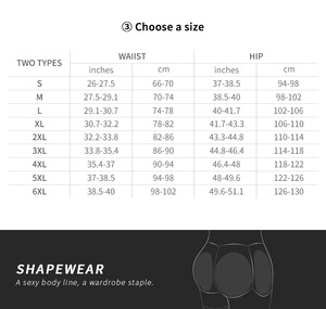 Gaines Butt Lifter Hip Butt Enhancer Rembourré Push up Stretch Shapewear Bbl Pantalon Sous-Vêtements Body Plus Size Shapers pour Femmes - Product Image 6