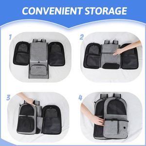Échantillon gratuit : Sac de transport pour chat et chien jusqu'à 15 lb, approuvé par la TSA pour les compagnies aériennes, pour chats et chiots de petite et moyenne taille. - Product Image 2