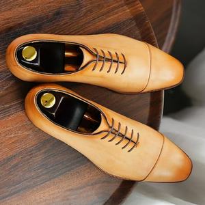 Chaussures d'été classiques en cuir à lacets et franges, style anglais, best-seller 2026 pour hommes, usage professionnel et décontracté, ateliers d'artisanat - Product Image 2