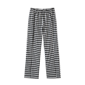 กางเกงขาตรงลายตารางหมากรุกขนาดใหญ่พิเศษของผู้หญิงกางเกงสลิมมิ่งอินเทรนด์ไฮสตรีทสำหรับฤดูใบไม้ร่วงฤดูหนาว N8227 - Product Image 3