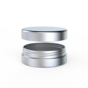 100ml Certified CR child-proof round metal tin box with child resistant lock metal tin case airtight