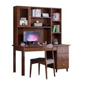 Escritorio de estudio de alta calidad de tipo moderno, escritorio de ordenador con varios cajones, mesa moderna de madera, muebles de oficina para el hogar, dormitorio a la venta - Product Image 6