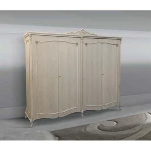 Cabinet convertibile a 4 porte Cabinet in tessuto pieghevole armadio per mobili per la casa per camera da letto laboratorio appartamento Flat Pack - Product Image 1