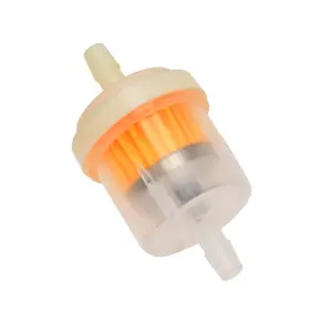 Universeel Inline Gas/Brandstoffilter 6Mm 1/4 \ Grasmaaier Kleine Motor Motorfiets Gas Brandstoffilter Auto Benzine Cup