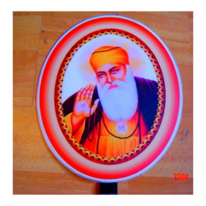 Pegatina EL de Alta Luminosidad con Imagen Religiosa para Coche y Hogar Nombre personalizado de Ganesha, Jesús, Buda o Alá. Brilla Bellamente por <span class=keywords><strong>la</strong></span> Noche - Product Image 4